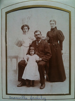 Figure 3. Photo of Ida Manville and her family. Courtesy of Diane Naca.